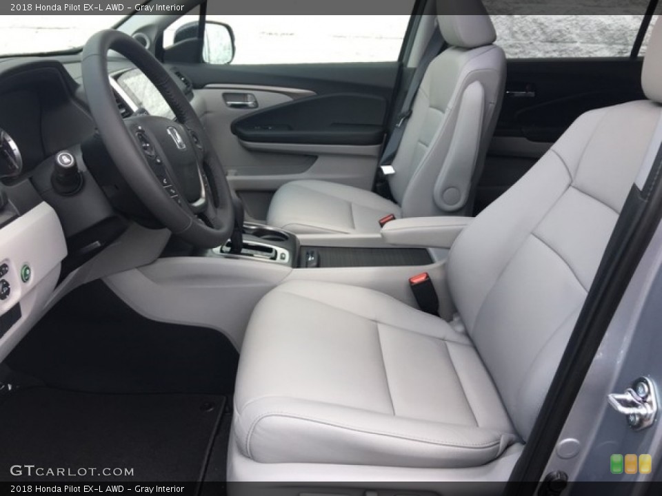 Gray Interior Front Seat for the 2018 Honda Pilot EX-L AWD #127071645