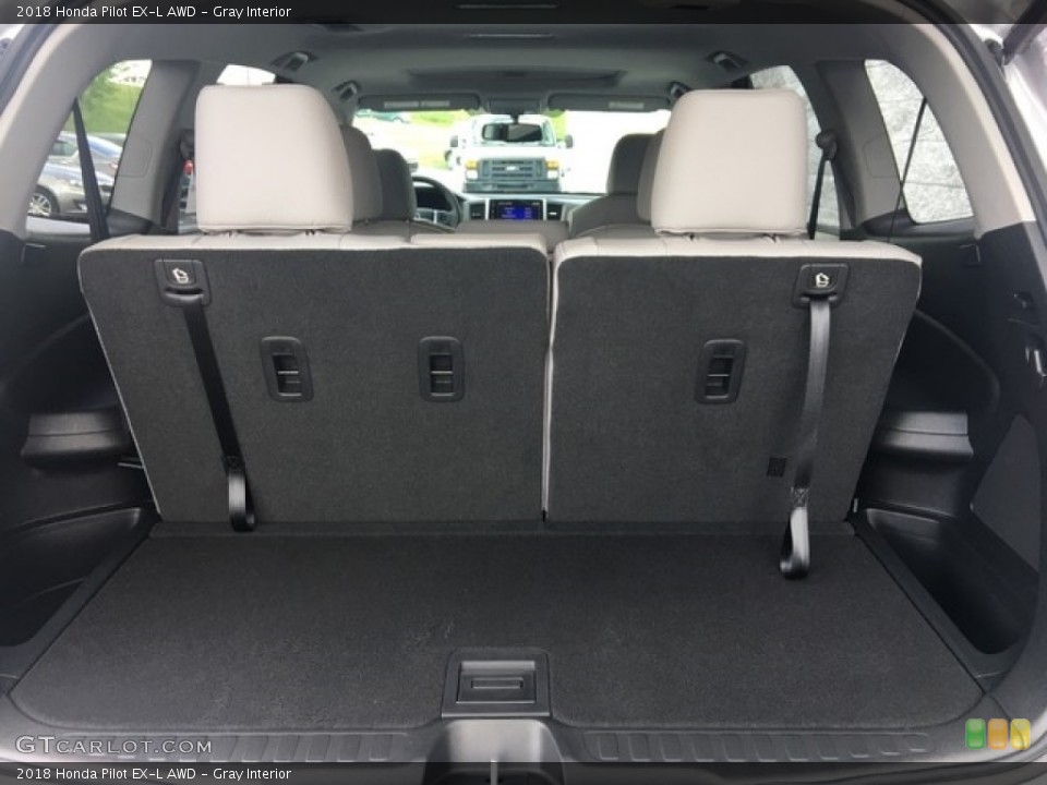 Gray Interior Trunk for the 2018 Honda Pilot EX-L AWD #127071885