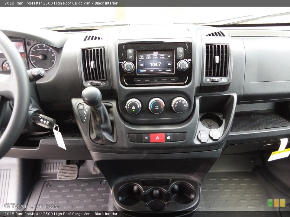 Black Interior Controls for the 2018 Ram ProMaster 2500 High Roof Cargo Van #127092442