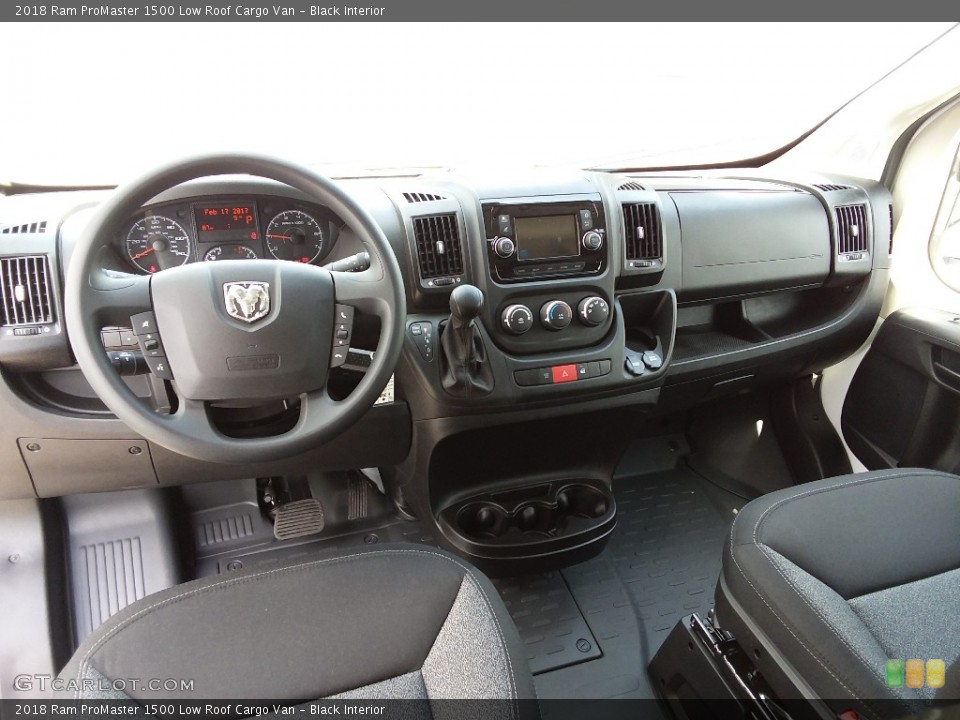 Black Interior Photo for the 2018 Ram ProMaster 1500 Low Roof Cargo Van #127093279
