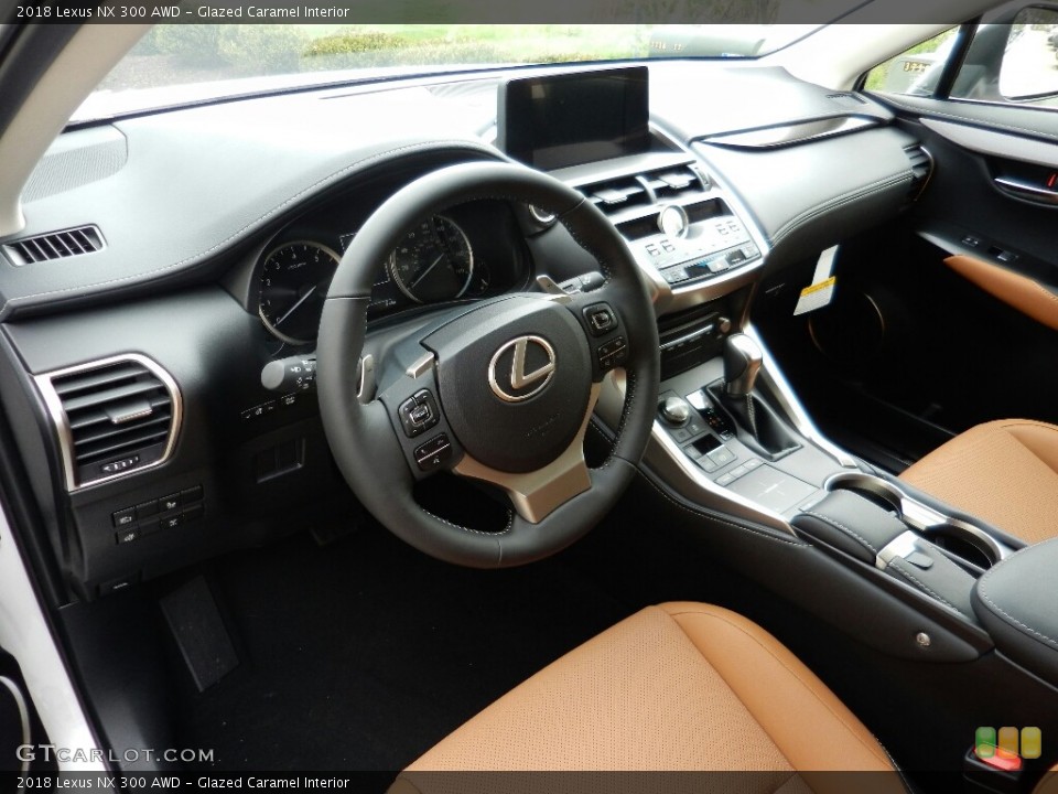 Glazed Caramel Interior Photo for the 2018 Lexus NX 300 AWD #127127767