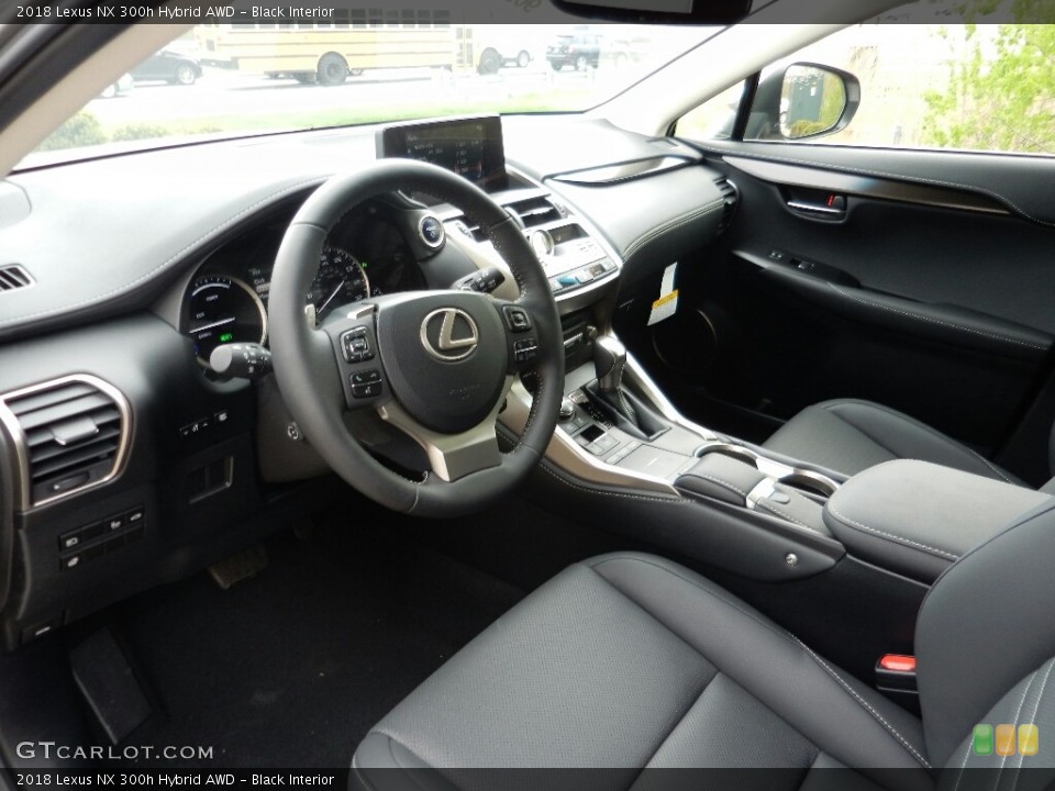 Black Interior Photo for the 2018 Lexus NX 300h Hybrid AWD #127127884