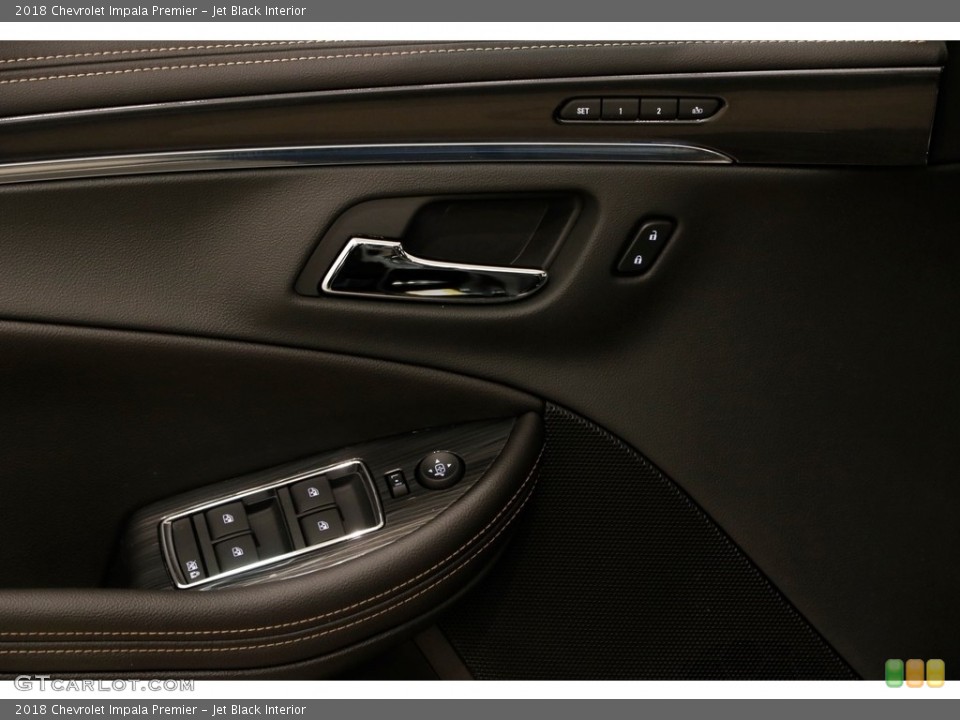 Jet Black Interior Controls for the 2018 Chevrolet Impala Premier #127136990