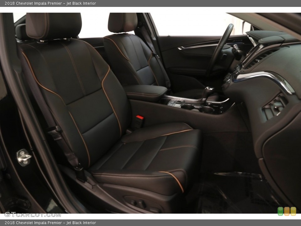 Jet Black 2018 Chevrolet Impala Interiors