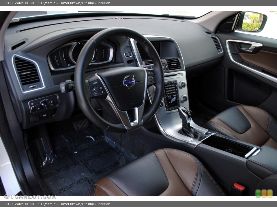 Hazel Brown/Off Black 2017 Volvo XC60 Interiors