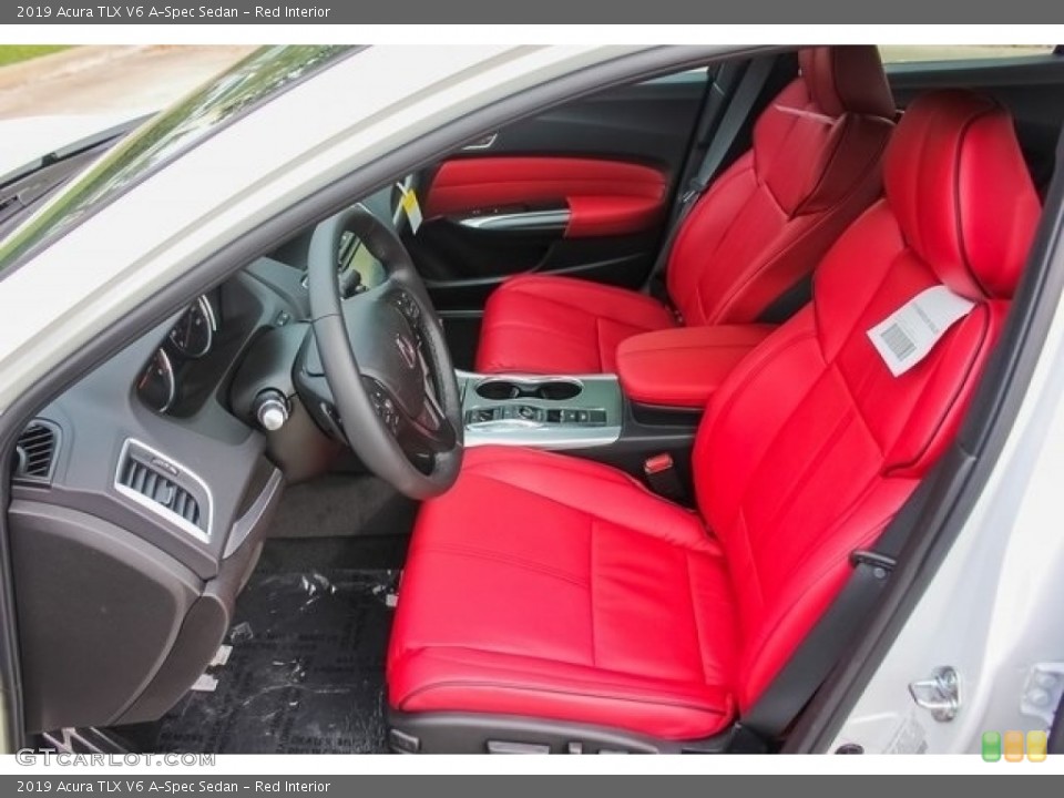 Red Interior Front Seat for the 2019 Acura TLX V6 A-Spec Sedan #127158553