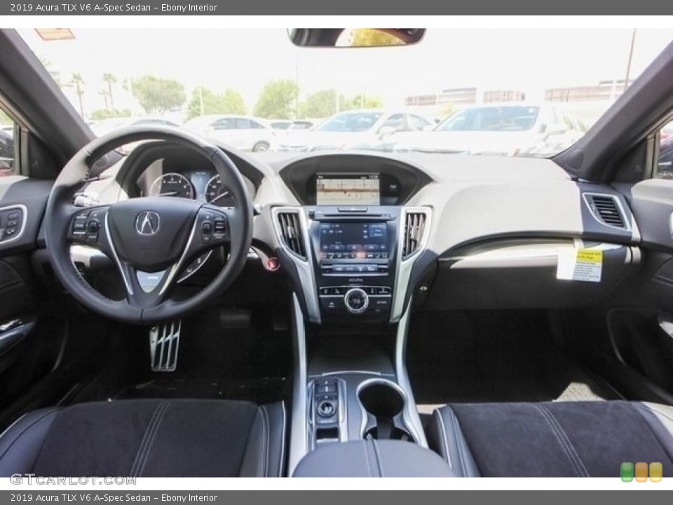 Ebony Interior Photo for the 2019 Acura TLX V6 A-Spec Sedan #127160692