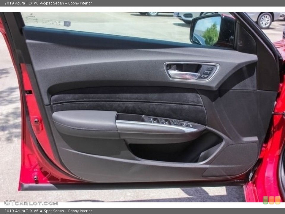 Ebony Interior Door Panel for the 2019 Acura TLX V6 A-Spec Sedan #127160746
