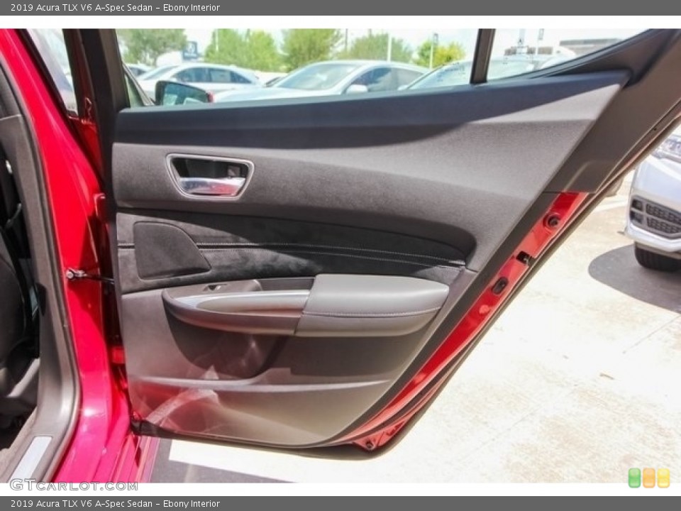 Ebony Interior Door Panel for the 2019 Acura TLX V6 A-Spec Sedan #127160857