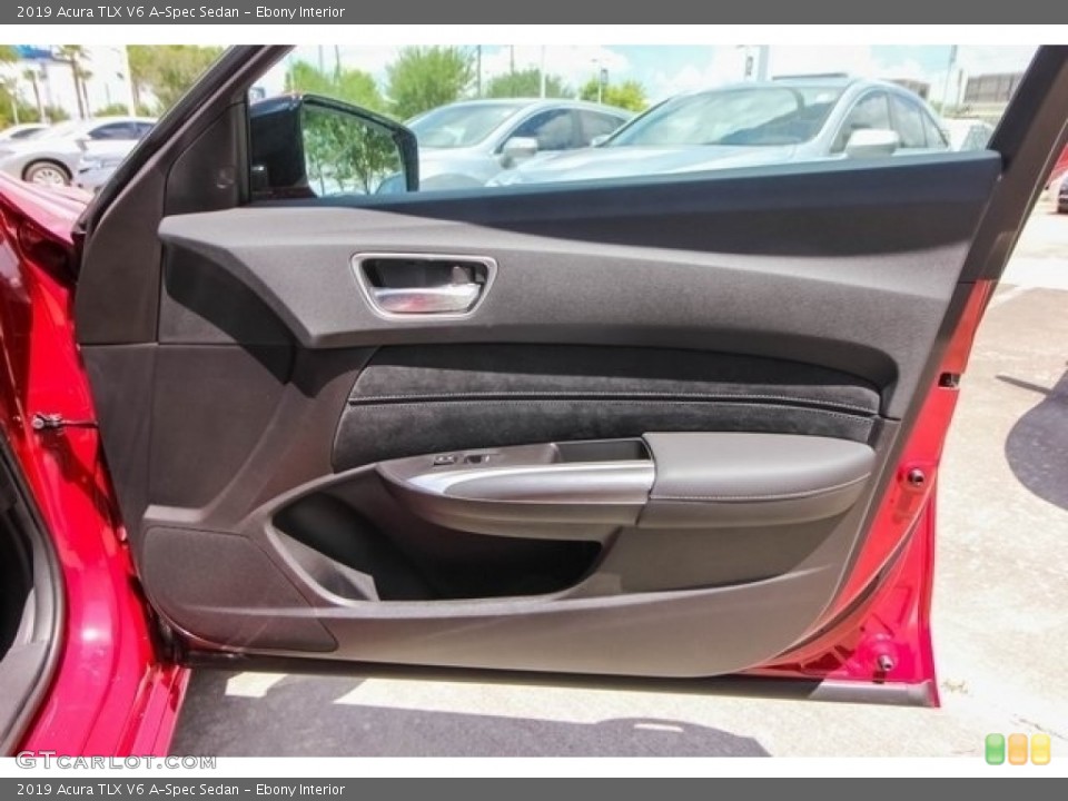 Ebony Interior Door Panel for the 2019 Acura TLX V6 A-Spec Sedan #127160893