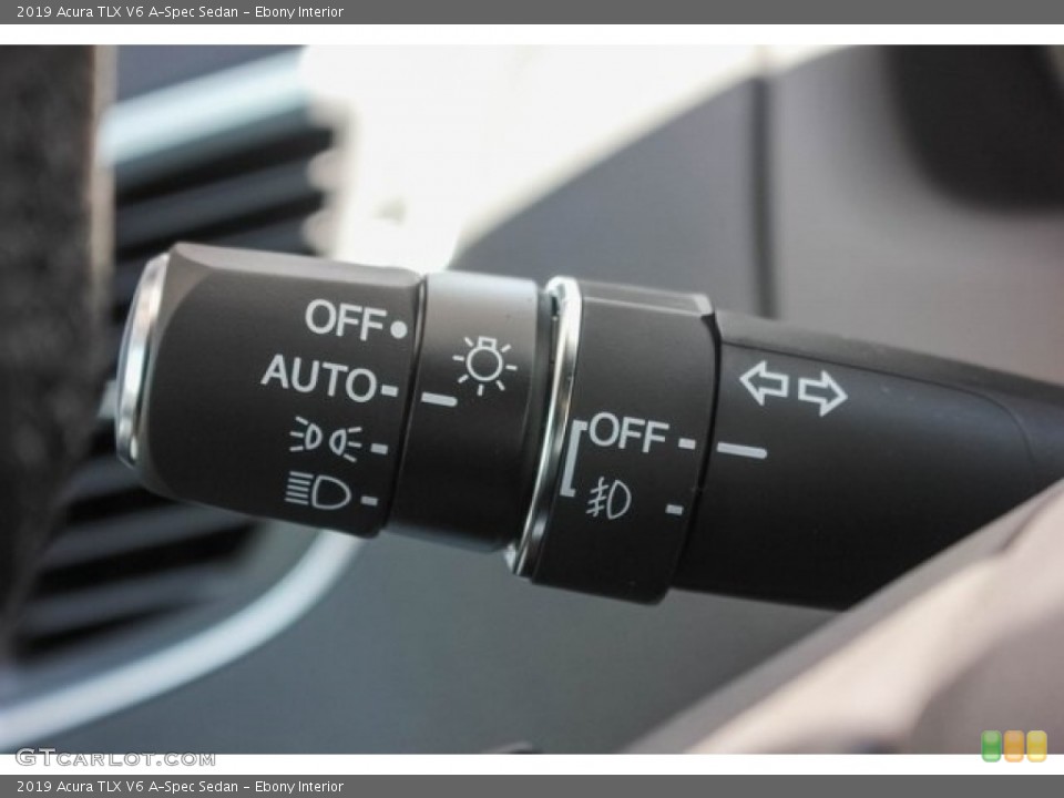 Ebony Interior Controls for the 2019 Acura TLX V6 A-Spec Sedan #127161161