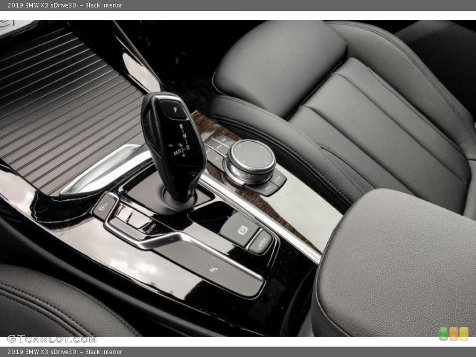 Black Interior Transmission for the 2019 BMW X3 sDrive30i #127162483