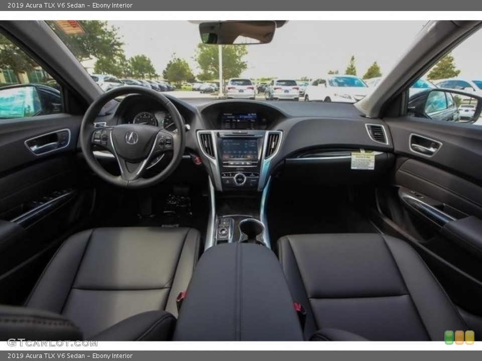 Ebony Interior Photo for the 2019 Acura TLX V6 Sedan #127162546
