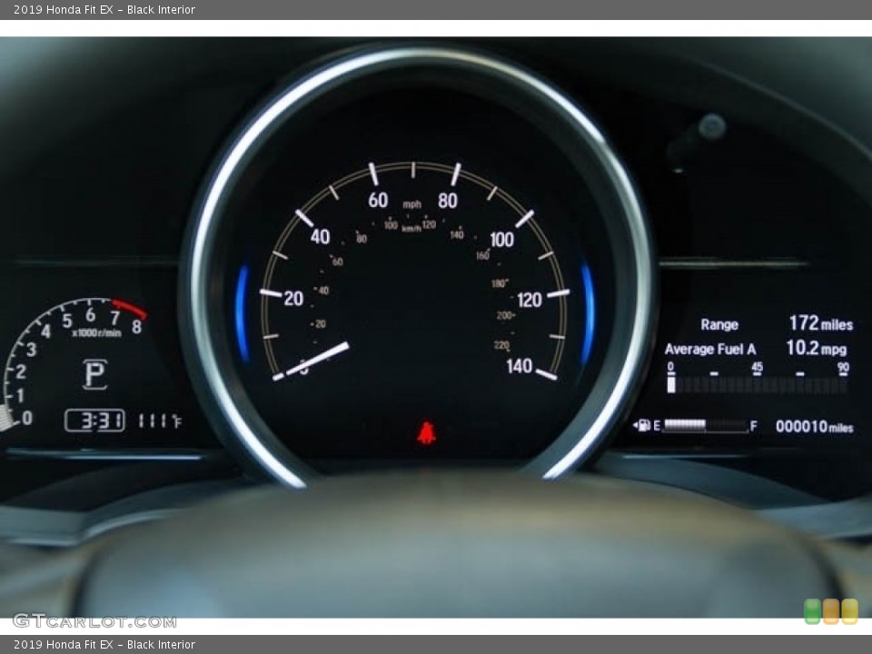 Black Interior Gauges for the 2019 Honda Fit EX #127166381