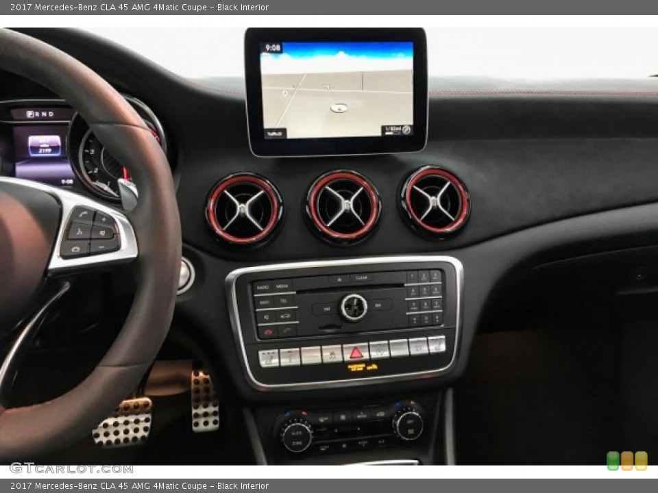 Black Interior Controls for the 2017 Mercedes-Benz CLA 45 AMG 4Matic Coupe #127167983