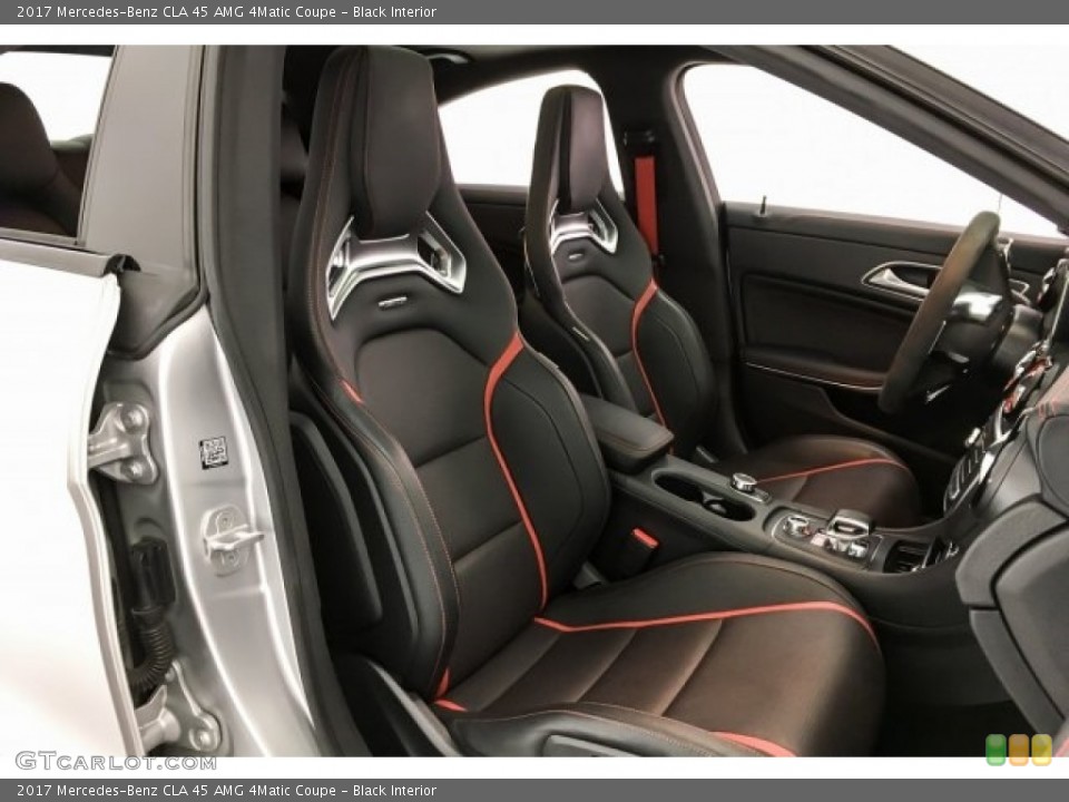 Black Interior Front Seat for the 2017 Mercedes-Benz CLA 45 AMG 4Matic Coupe #127167998