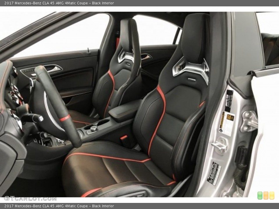 Black Interior Front Seat for the 2017 Mercedes-Benz CLA 45 AMG 4Matic Coupe #127168118