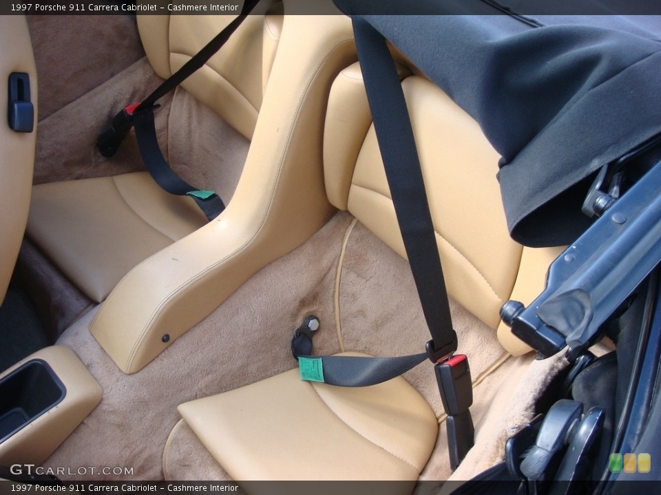Cashmere Interior Rear Seat for the 1997 Porsche 911 Carrera Cabriolet #127173576