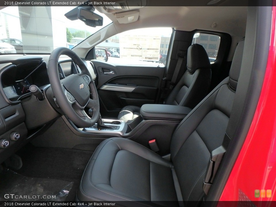 Jet Black Interior Front Seat for the 2018 Chevrolet Colorado LT Extended Cab 4x4 #127182810