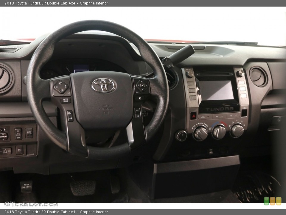 Graphite Interior Dashboard for the 2018 Toyota Tundra SR Double Cab 4x4 #127195713