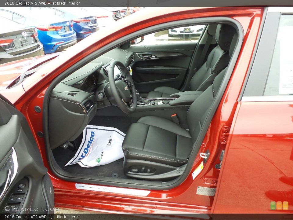 Jet Black Interior Photo for the 2018 Cadillac ATS AWD #127196622