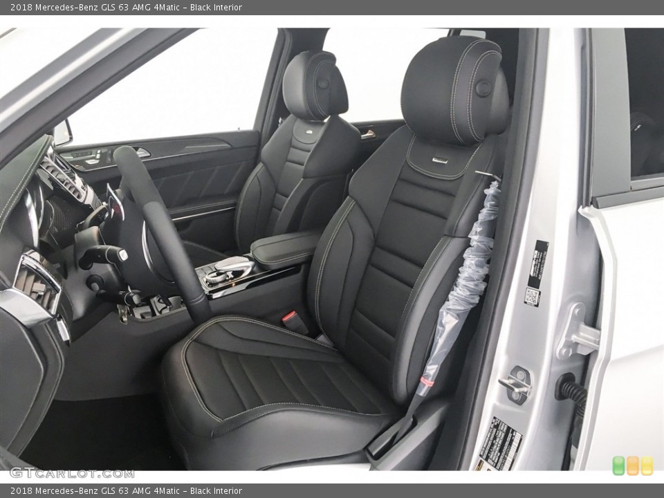 Black Interior Front Seat for the 2018 Mercedes-Benz GLS 63 AMG 4Matic #127202865