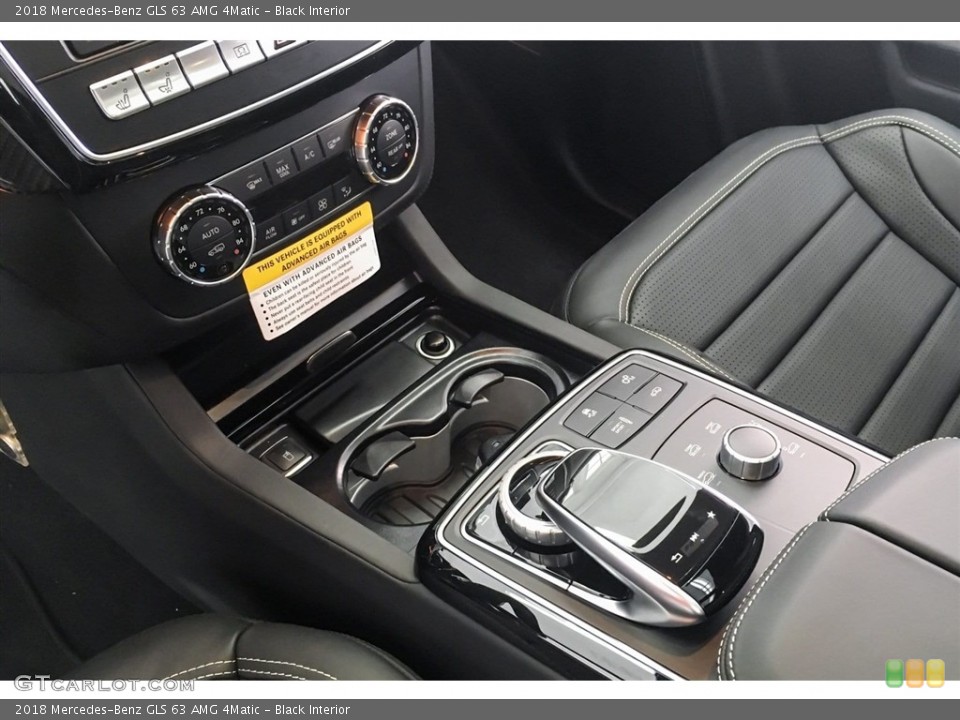 Black Interior Controls for the 2018 Mercedes-Benz GLS 63 AMG 4Matic #127202988