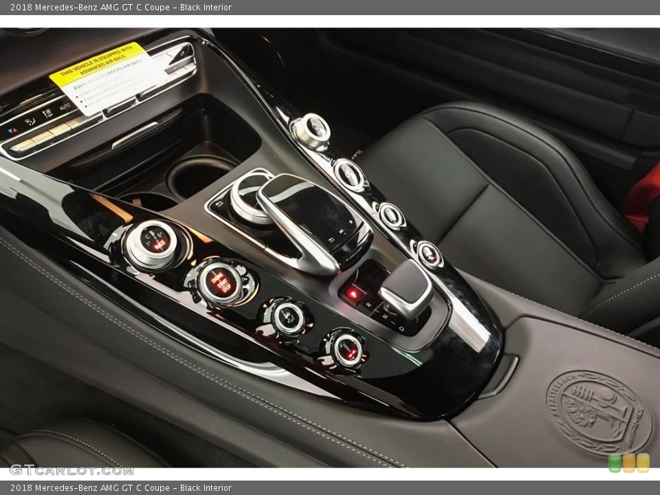 Black Interior Controls for the 2018 Mercedes-Benz AMG GT C Coupe #127204455