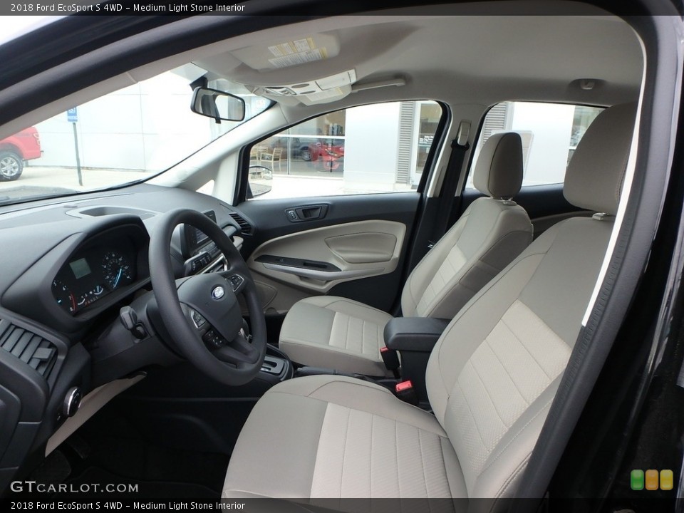 Medium Light Stone Interior Photo for the 2018 Ford EcoSport S 4WD #127205301