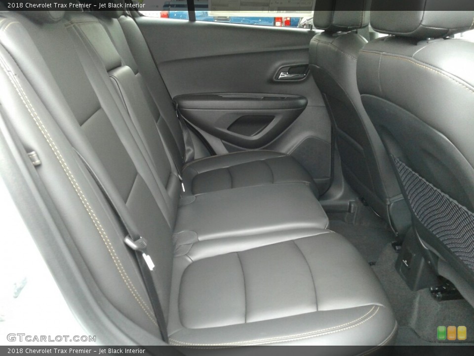 Jet Black Interior Rear Seat for the 2018 Chevrolet Trax Premier #127207332