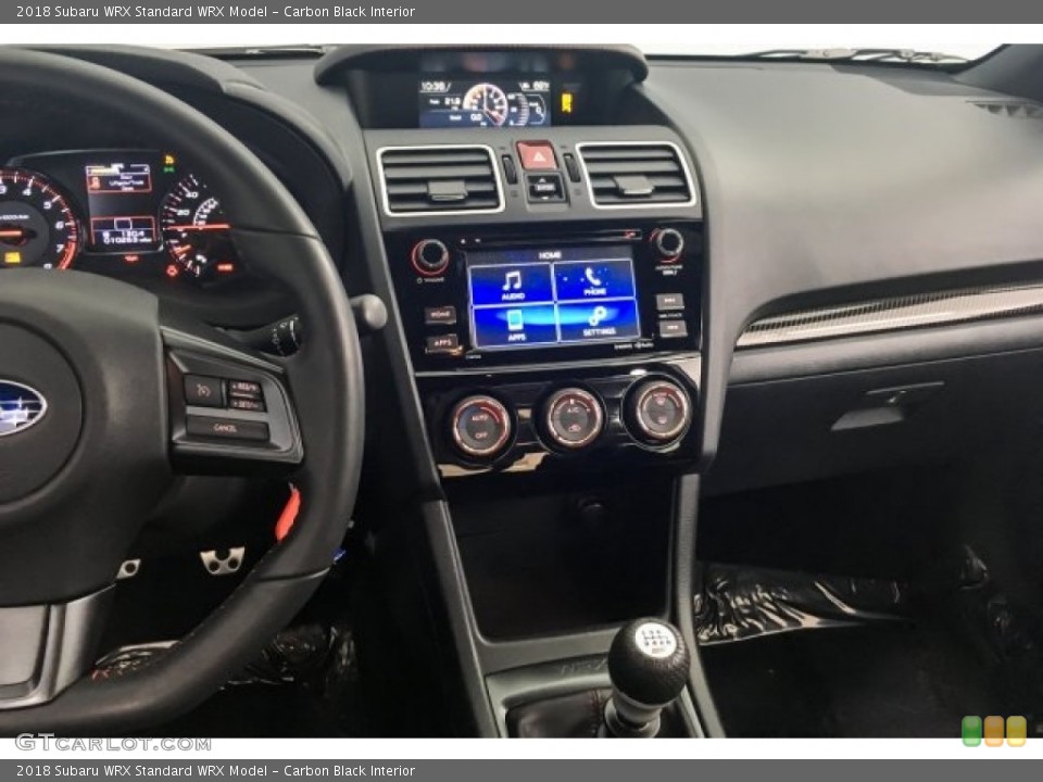 Carbon Black Interior Controls for the 2018 Subaru WRX  #127219257