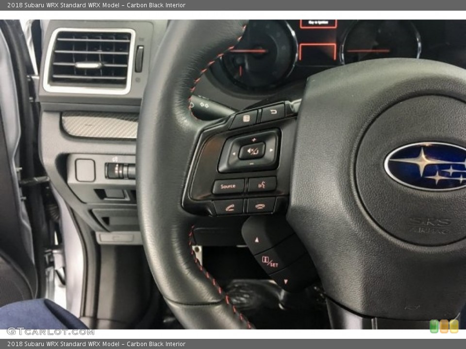 Carbon Black Interior Steering Wheel for the 2018 Subaru WRX  #127219428