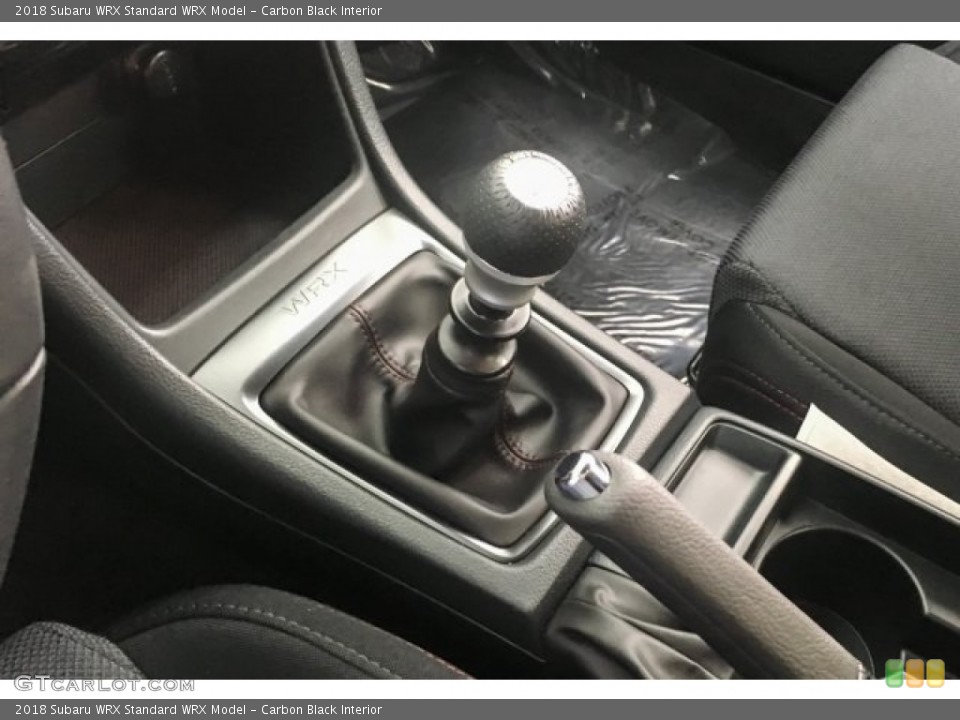 Carbon Black Interior Transmission for the 2018 Subaru WRX  #127219473