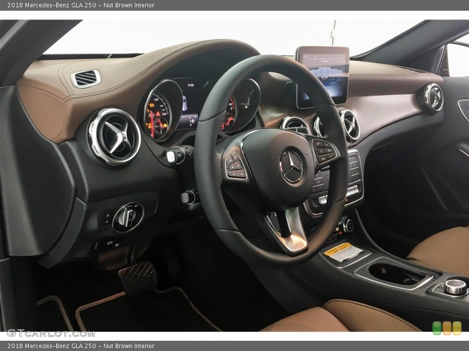 Nut Brown Interior Dashboard for the 2018 Mercedes-Benz GLA 250 #127222260