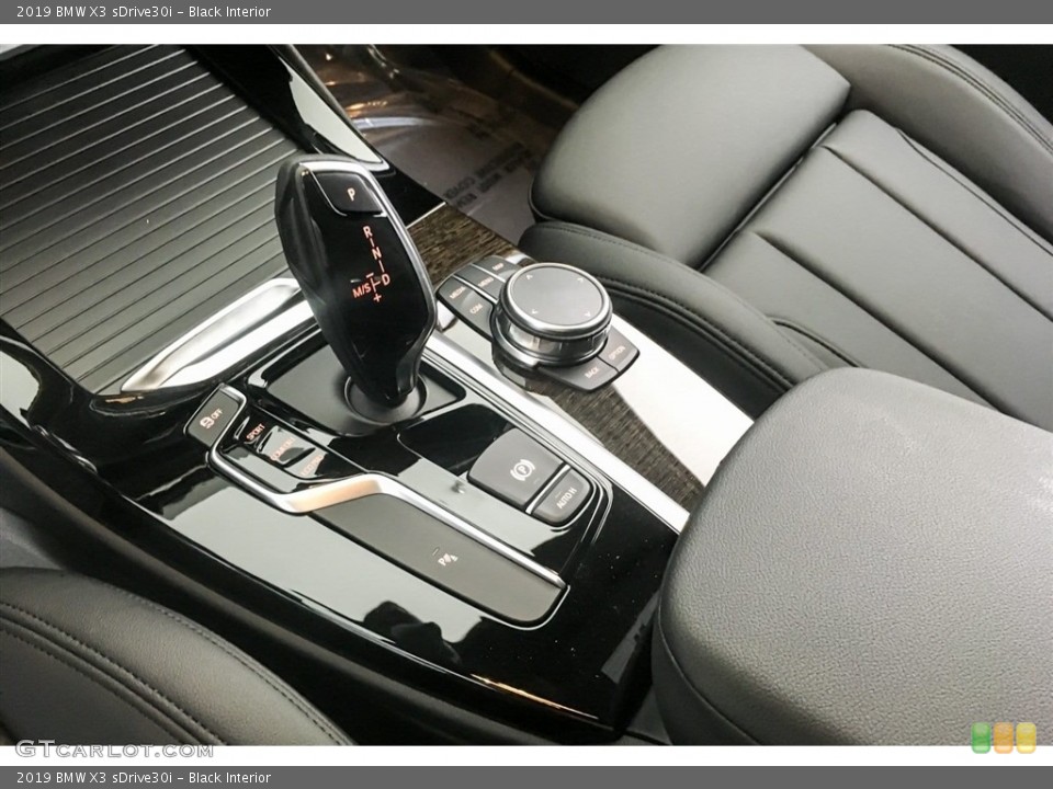 Black Interior Transmission for the 2019 BMW X3 sDrive30i #127222962