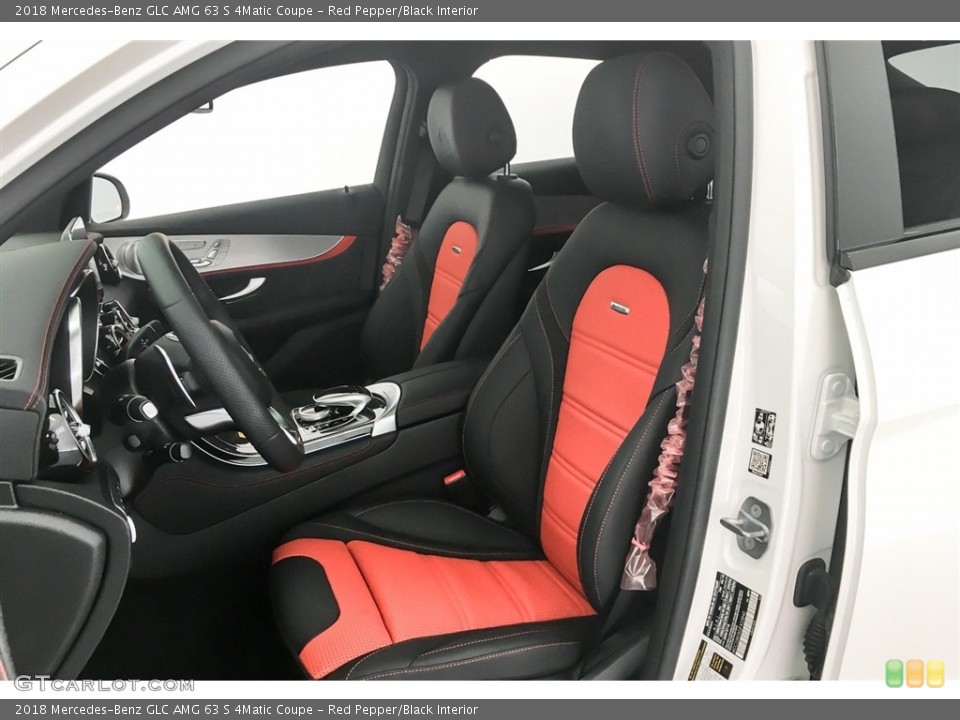 Red Pepper/Black Interior Photo for the 2018 Mercedes-Benz GLC AMG 63 S 4Matic Coupe #127223682