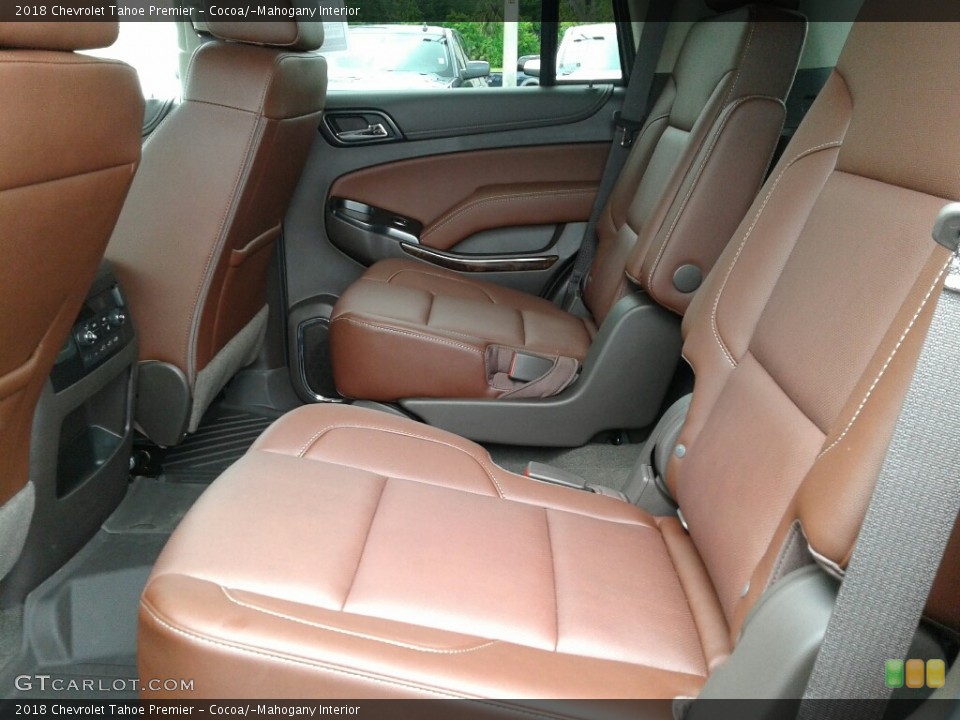 Cocoa/­Mahogany Interior Rear Seat for the 2018 Chevrolet Tahoe Premier #127229424