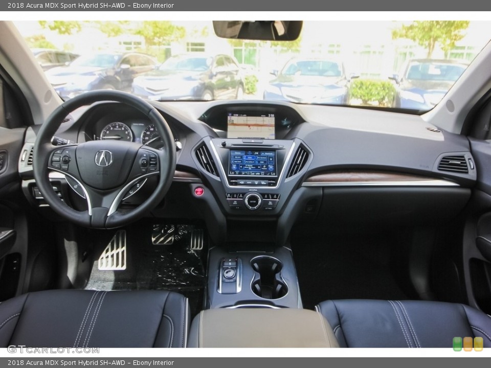 Ebony Interior Photo for the 2018 Acura MDX Sport Hybrid SH-AWD #127230222