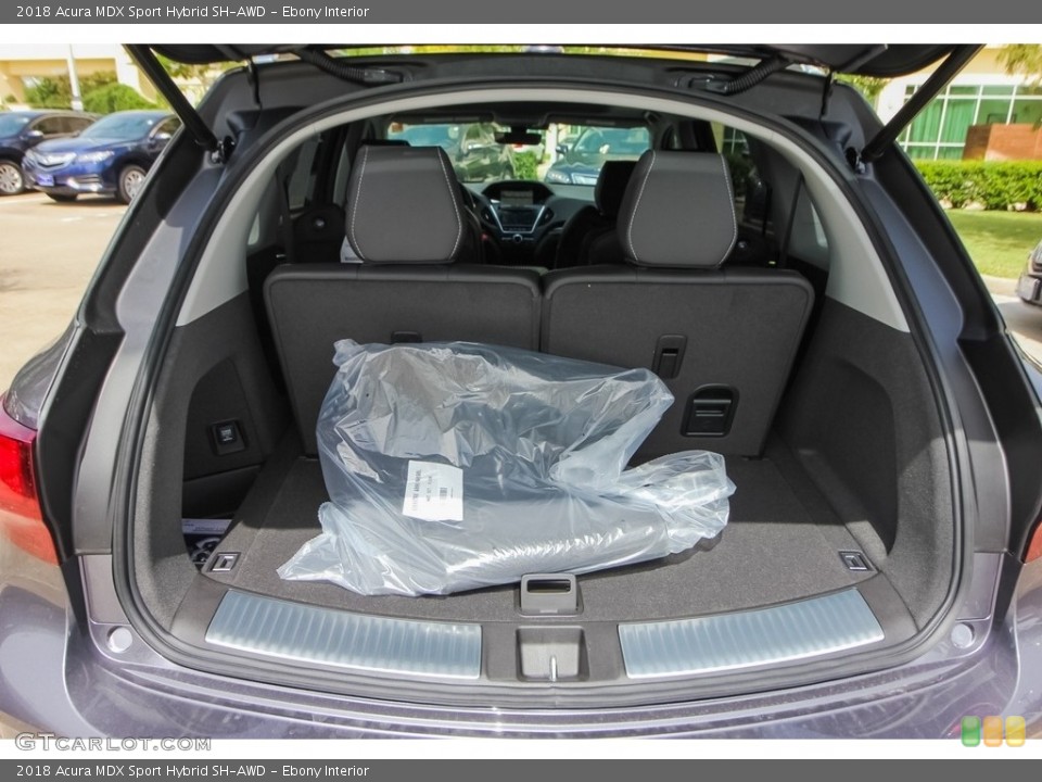 Ebony Interior Trunk for the 2018 Acura MDX Sport Hybrid SH-AWD #127230297