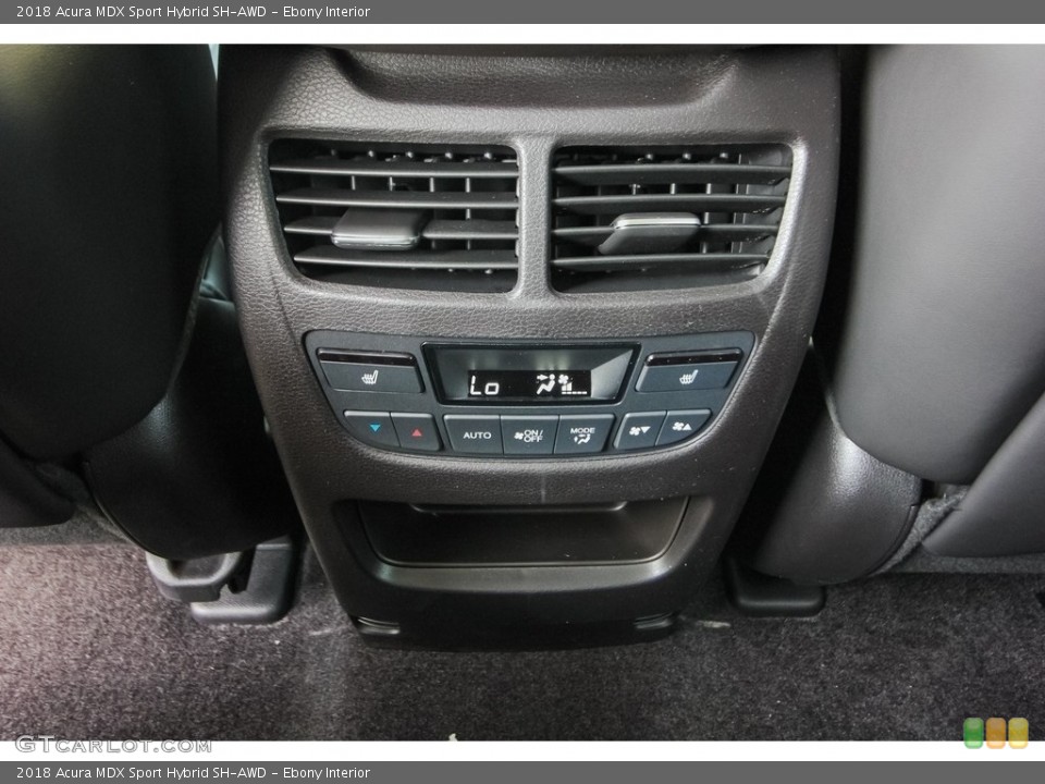 Ebony Interior Controls for the 2018 Acura MDX Sport Hybrid SH-AWD #127230342