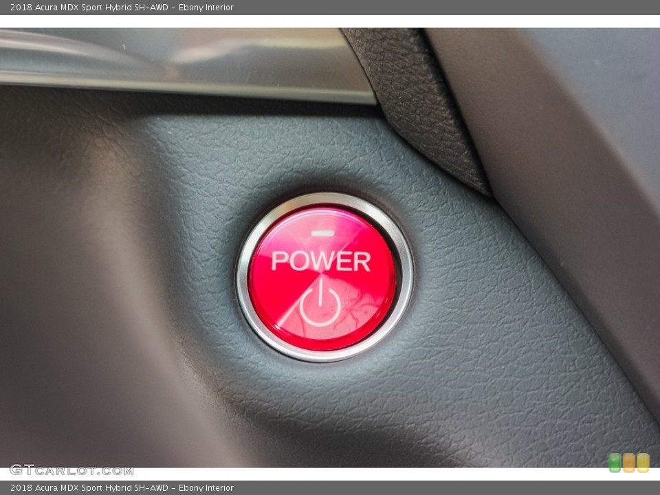 Ebony Interior Controls for the 2018 Acura MDX Sport Hybrid SH-AWD #127230387