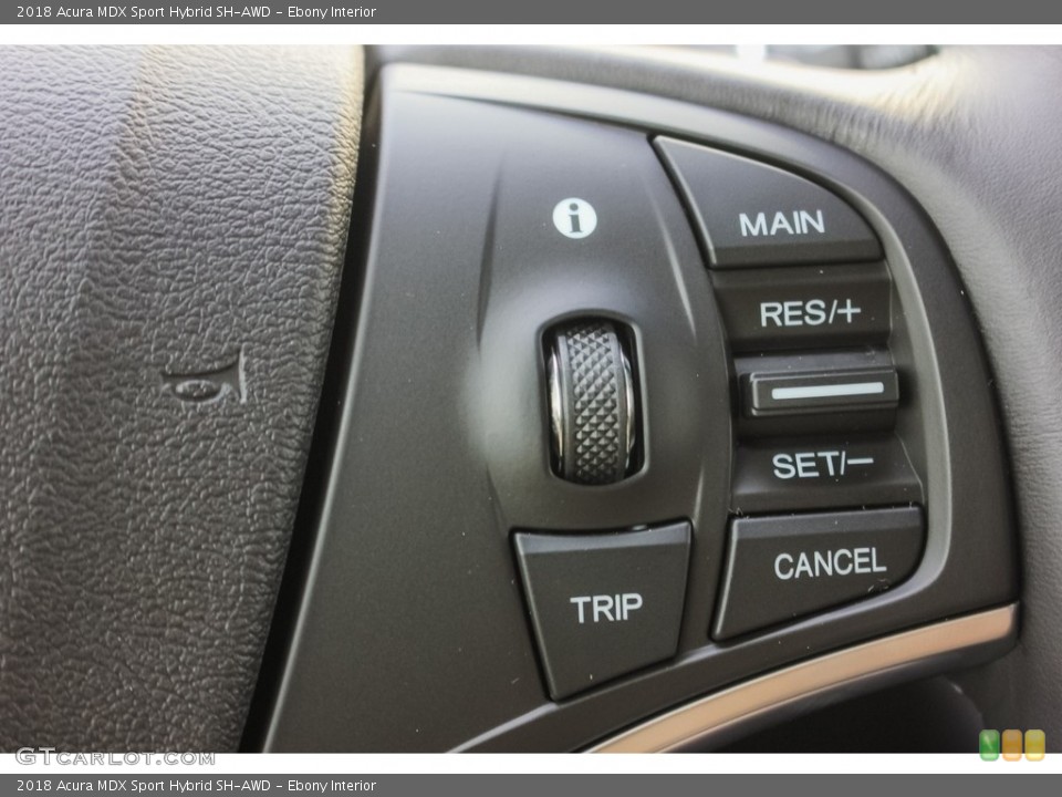 Ebony Interior Controls for the 2018 Acura MDX Sport Hybrid SH-AWD #127230408