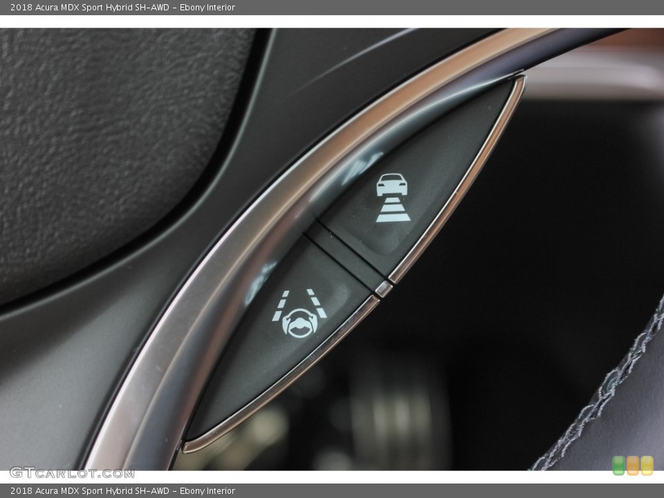 Ebony Interior Controls for the 2018 Acura MDX Sport Hybrid SH-AWD #127230417
