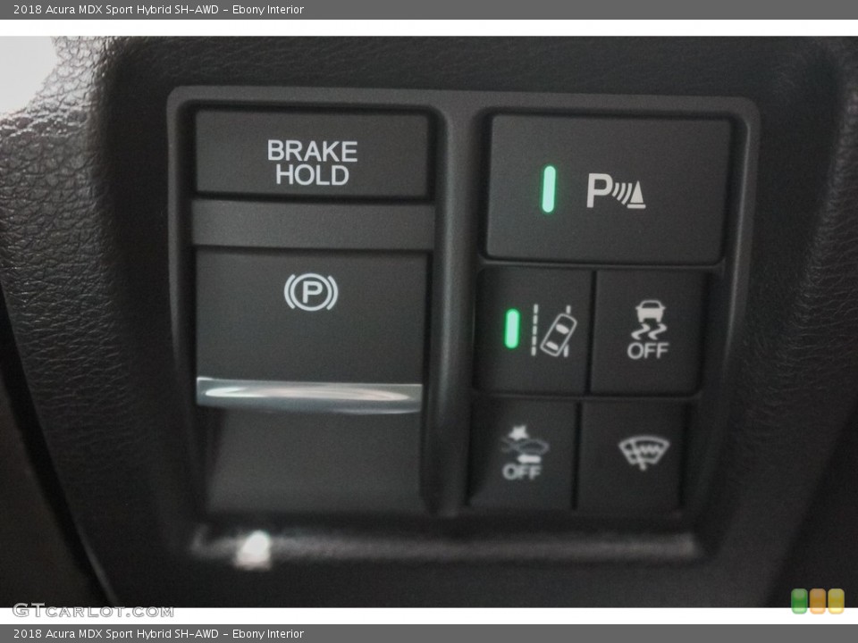 Ebony Interior Controls for the 2018 Acura MDX Sport Hybrid SH-AWD #127230423