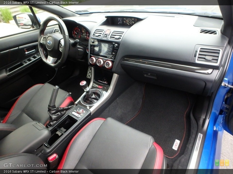 Carbon Black Interior Photo for the 2016 Subaru WRX STI Limited #127233841