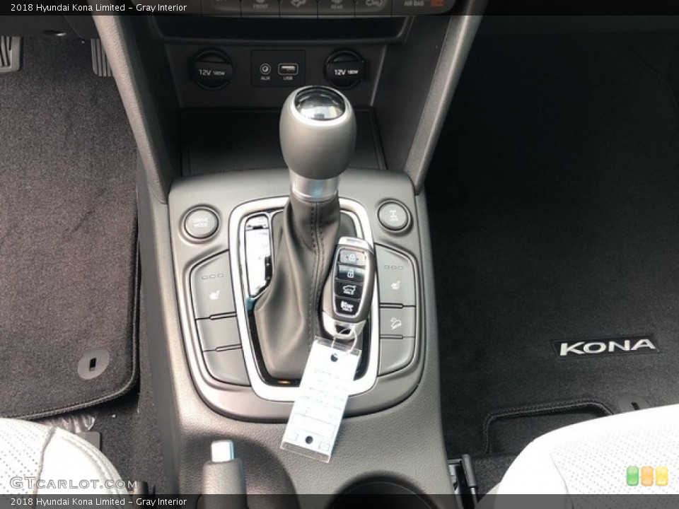 Gray Interior Transmission for the 2018 Hyundai Kona Limited #127239988