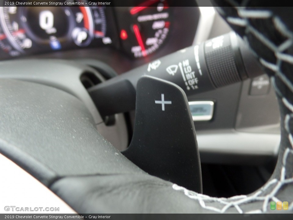 Gray Interior Transmission for the 2019 Chevrolet Corvette Stingray Convertible #127241479