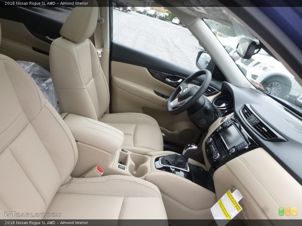 Almond Interior Front Seat for the 2018 Nissan Rogue SL AWD #127266045