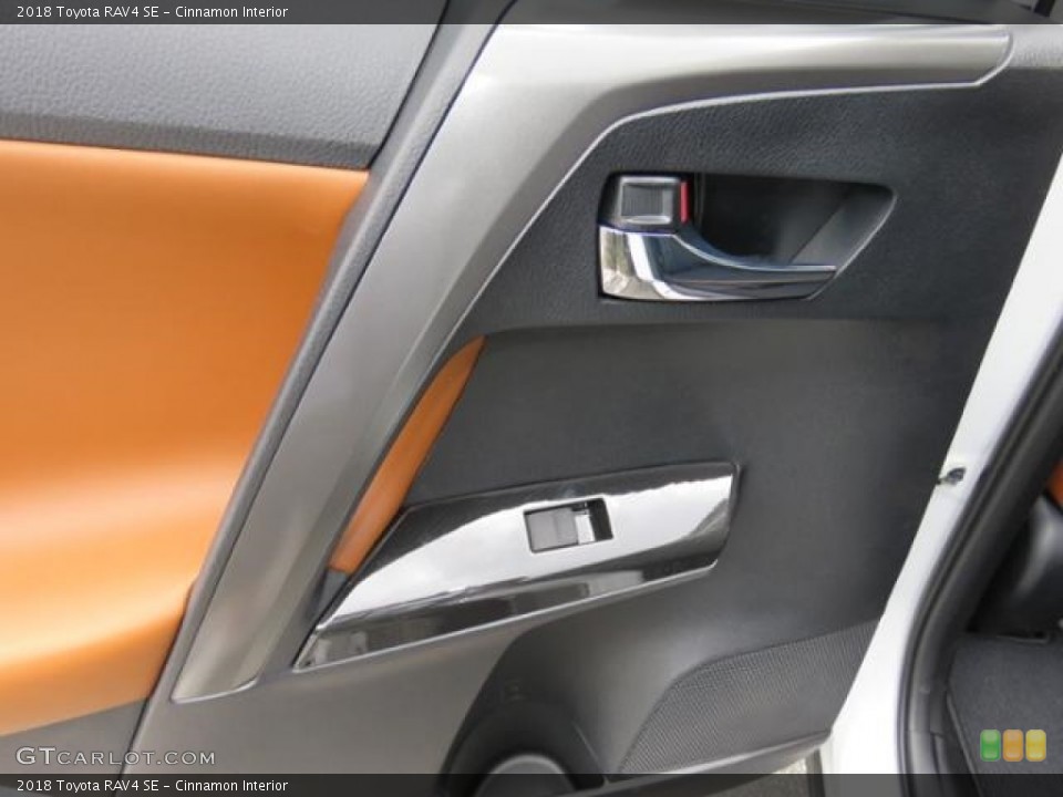 Cinnamon Interior Door Panel for the 2018 Toyota RAV4 SE #127275225