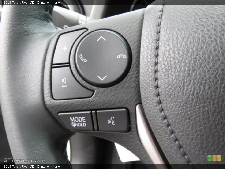 Cinnamon Interior Controls for the 2018 Toyota RAV4 SE #127275333